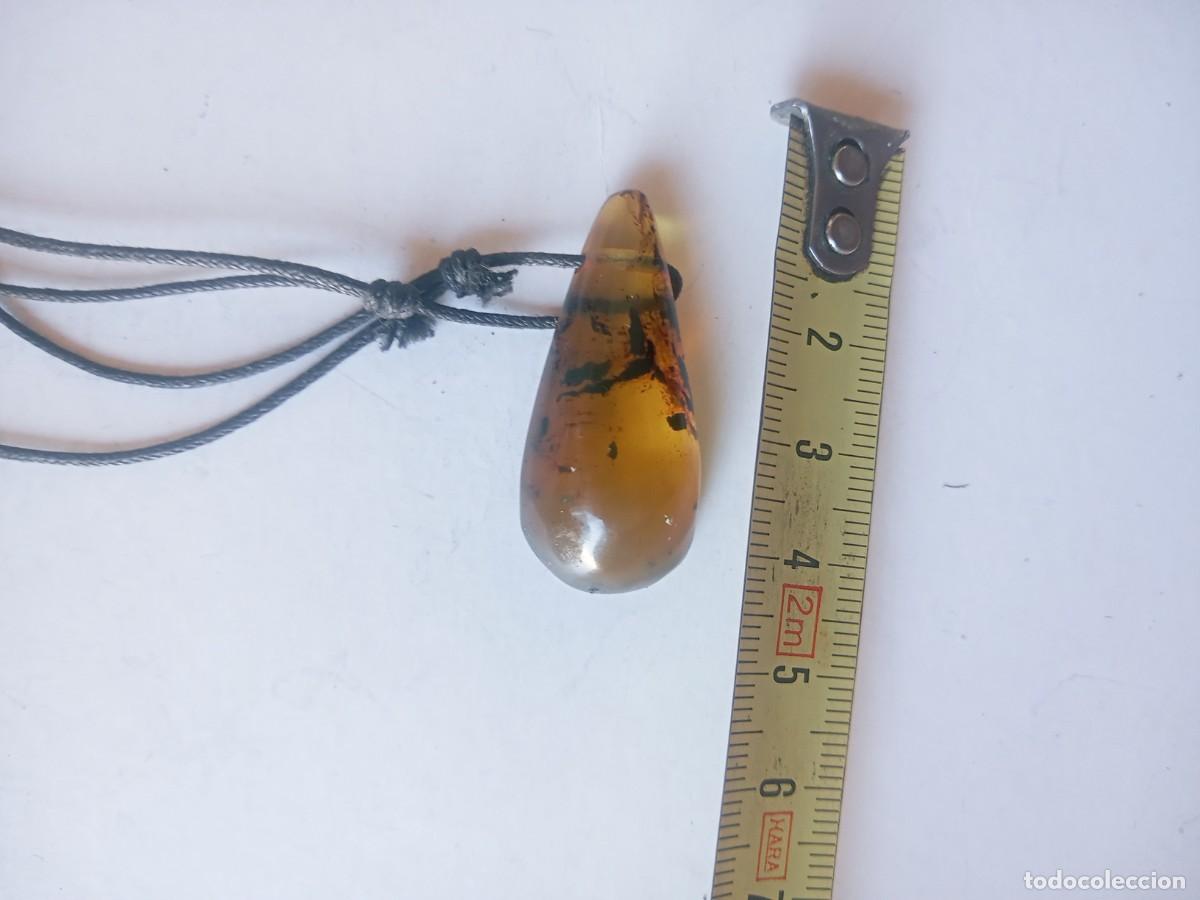 Joyeria: BONITO COLGANTE ANTIGUO. ( AMBAR? ) - Foto 9