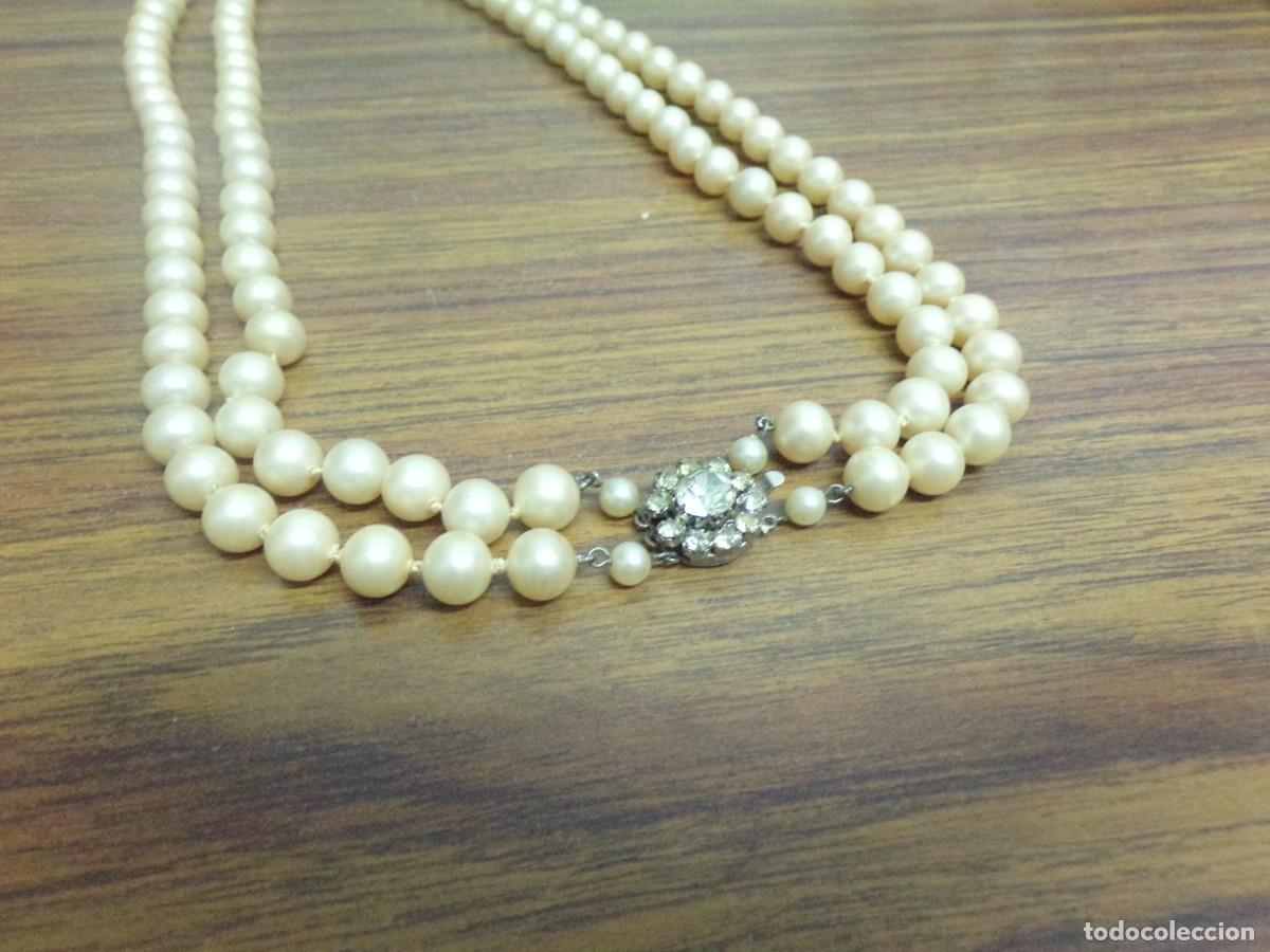 Joyeria: ESTAMOS LIQUIDANDO. antiguo collar de bolas tipo perla - Foto 8