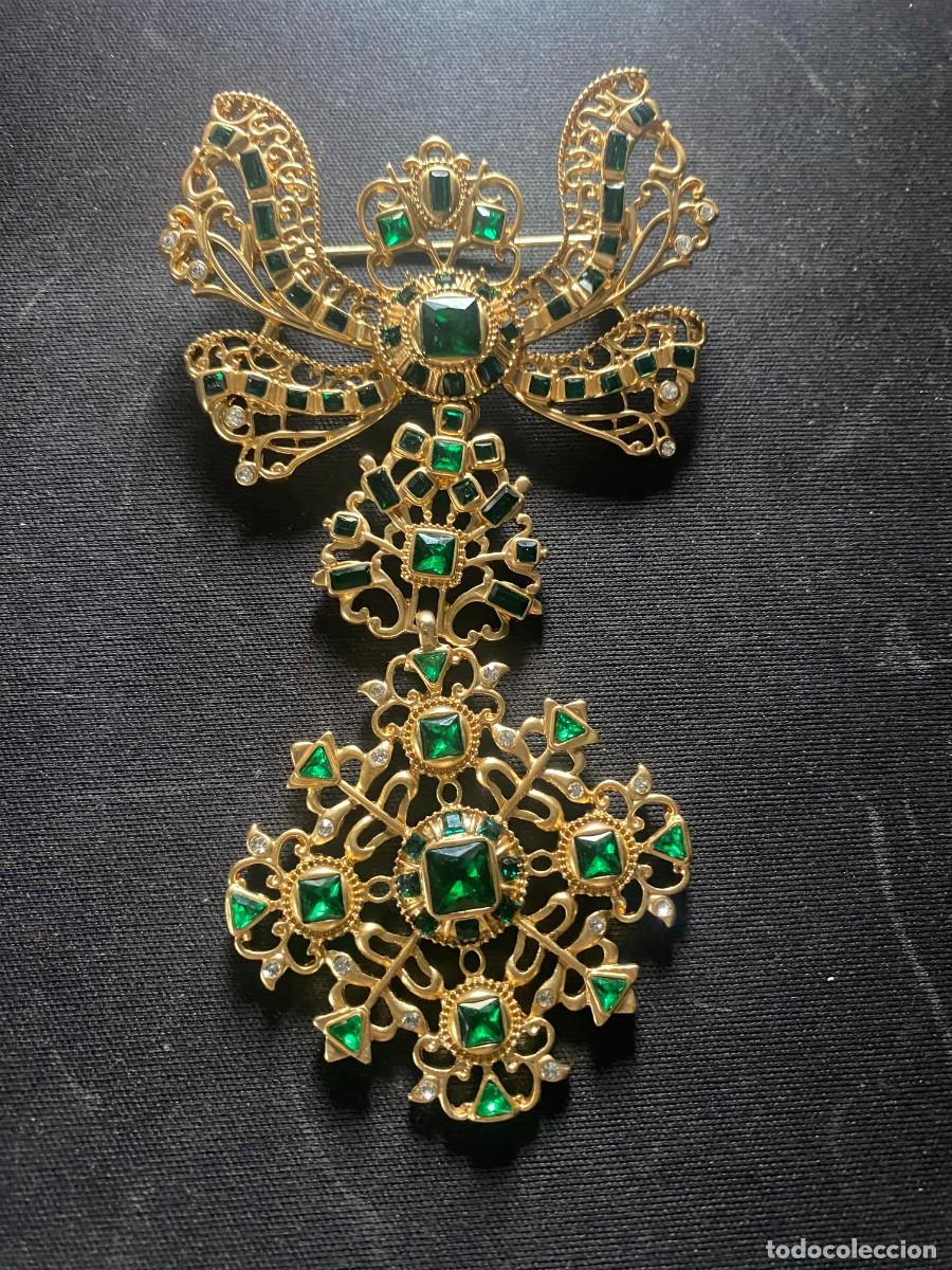 Joyeria: gran broche estilo barroco espa&ntilde;ol - Foto 1