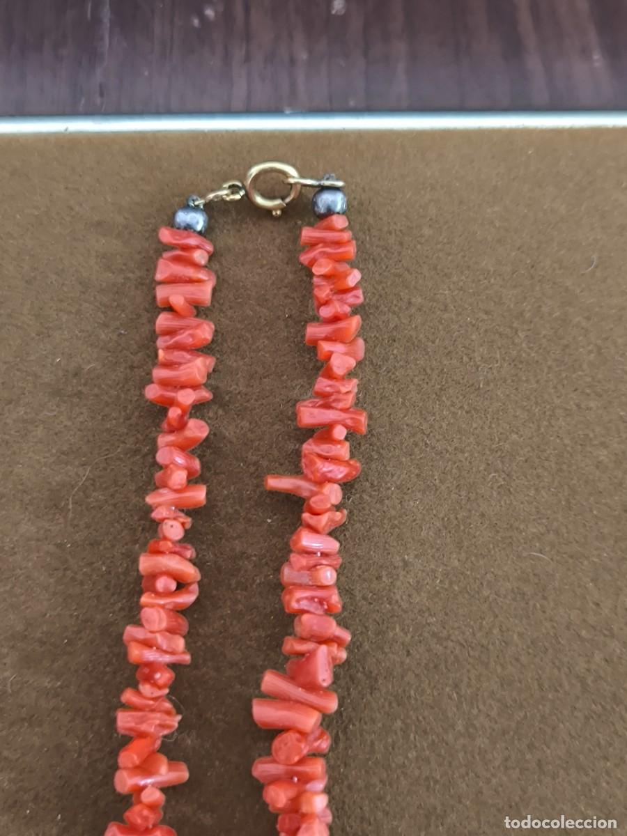 Joyeria: COLLAR TIBETANO EN PLATA , CORAL Y ORO - Foto 6
