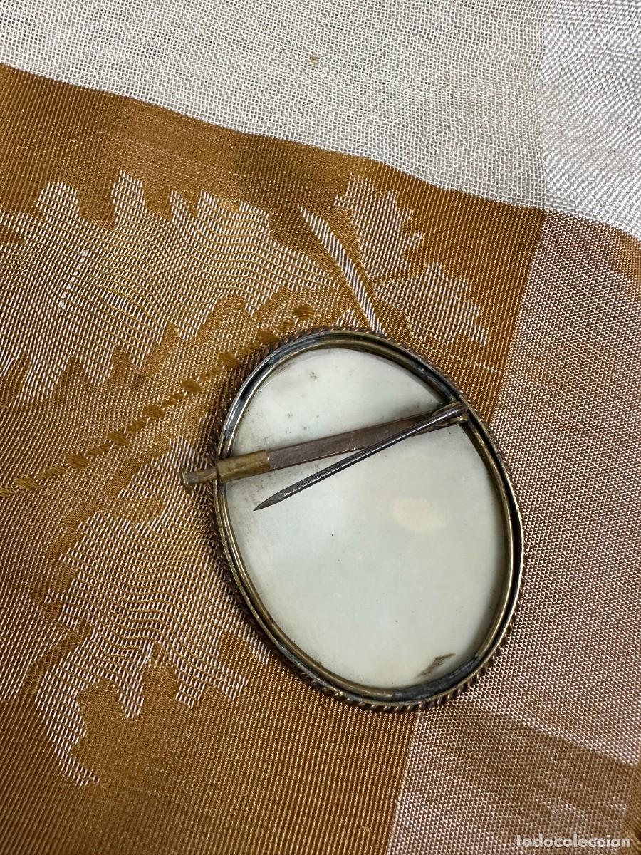Joyeria: Antiguo broche de porcelana - Foto 6