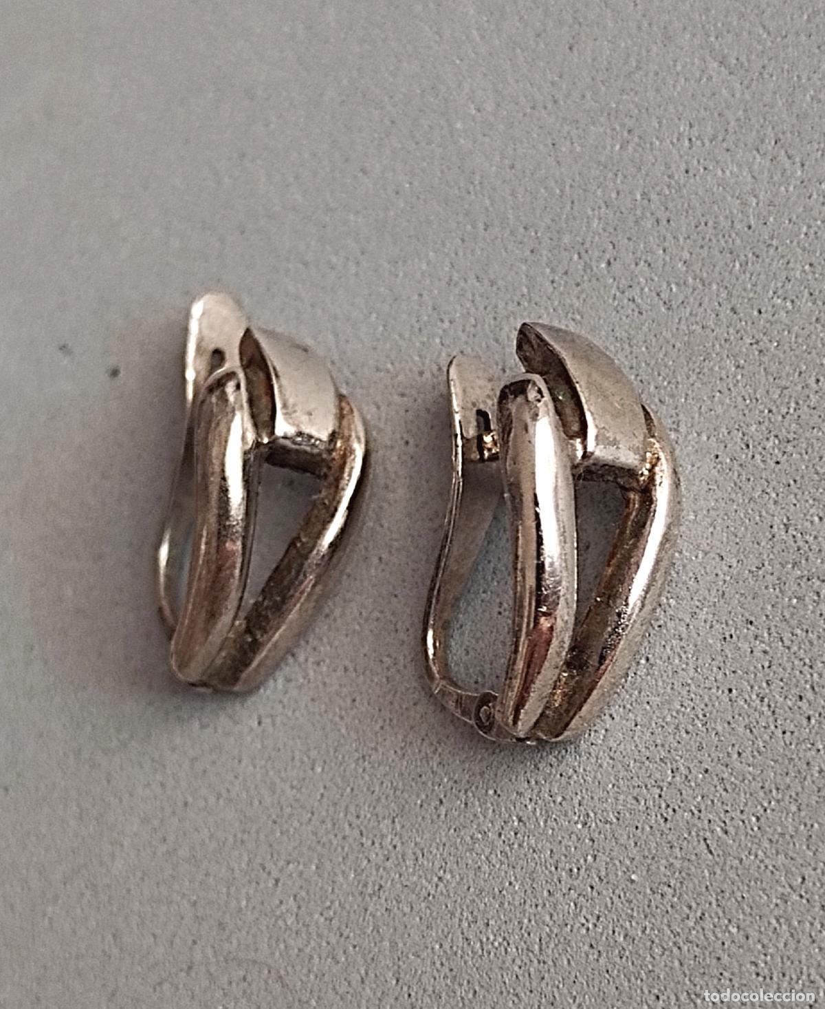 Joyeria: Pendientes de plata de ley contrastada, cierre de pala. - Foto 5