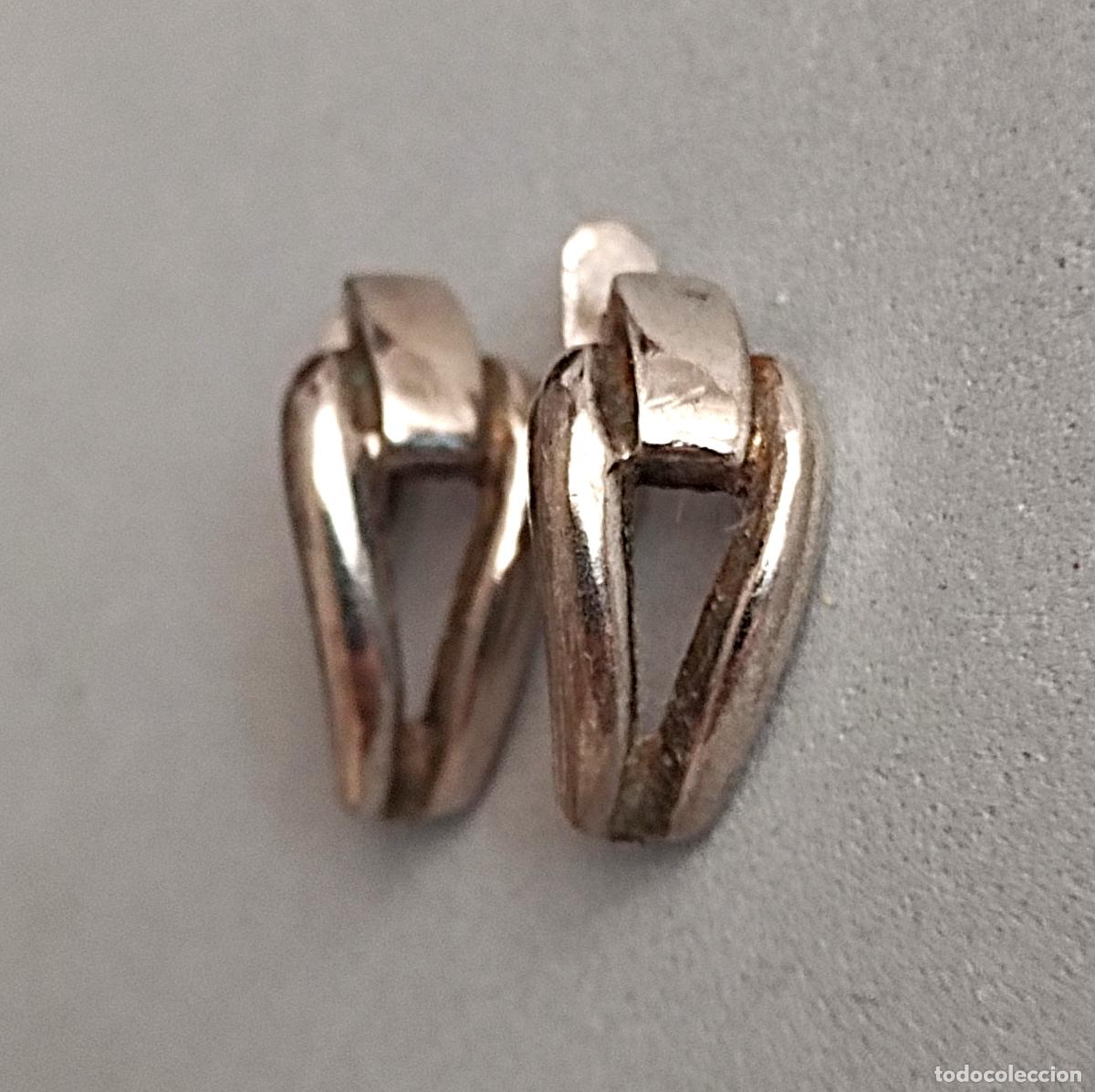 Joyeria: Pendientes de plata de ley contrastada, cierre de pala. - Foto 1