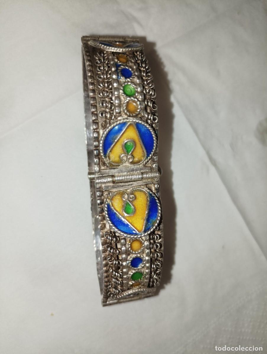 Joyeria: Pulsera Bereber Plata y aesmalte - Foto 2