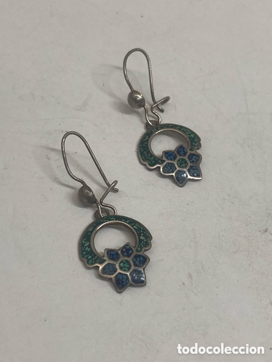 Joyeria: Pendientes de plata nacar P312 - Foto 1