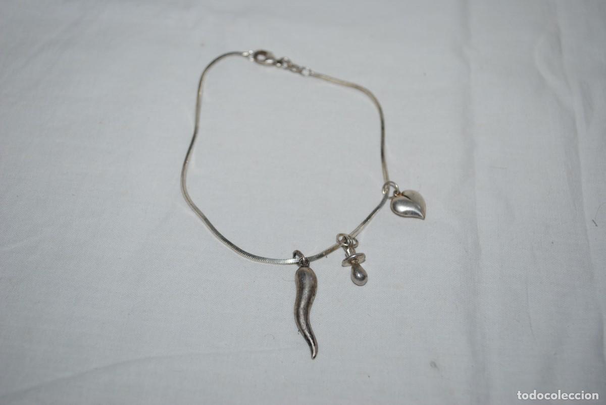 Joyeria: PULSERA DE PLATA CON COLGANTES - Foto 1
