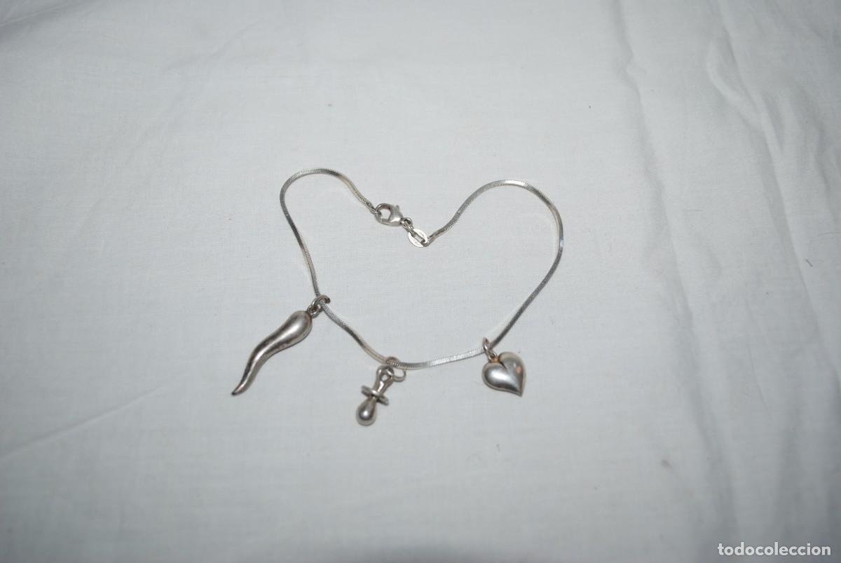 Joyeria: PULSERA DE PLATA CON COLGANTES - Foto 2