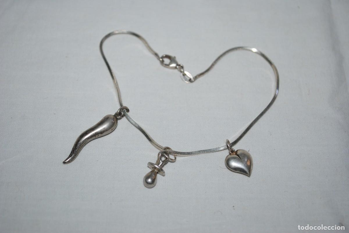 Joyeria: PULSERA DE PLATA CON COLGANTES - Foto 3
