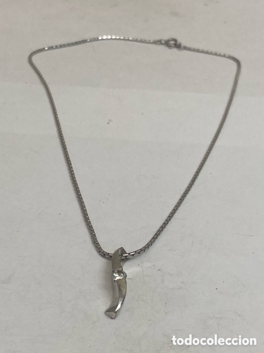 Joyeria: Cadena y colgante de plata CC311 - Foto 1