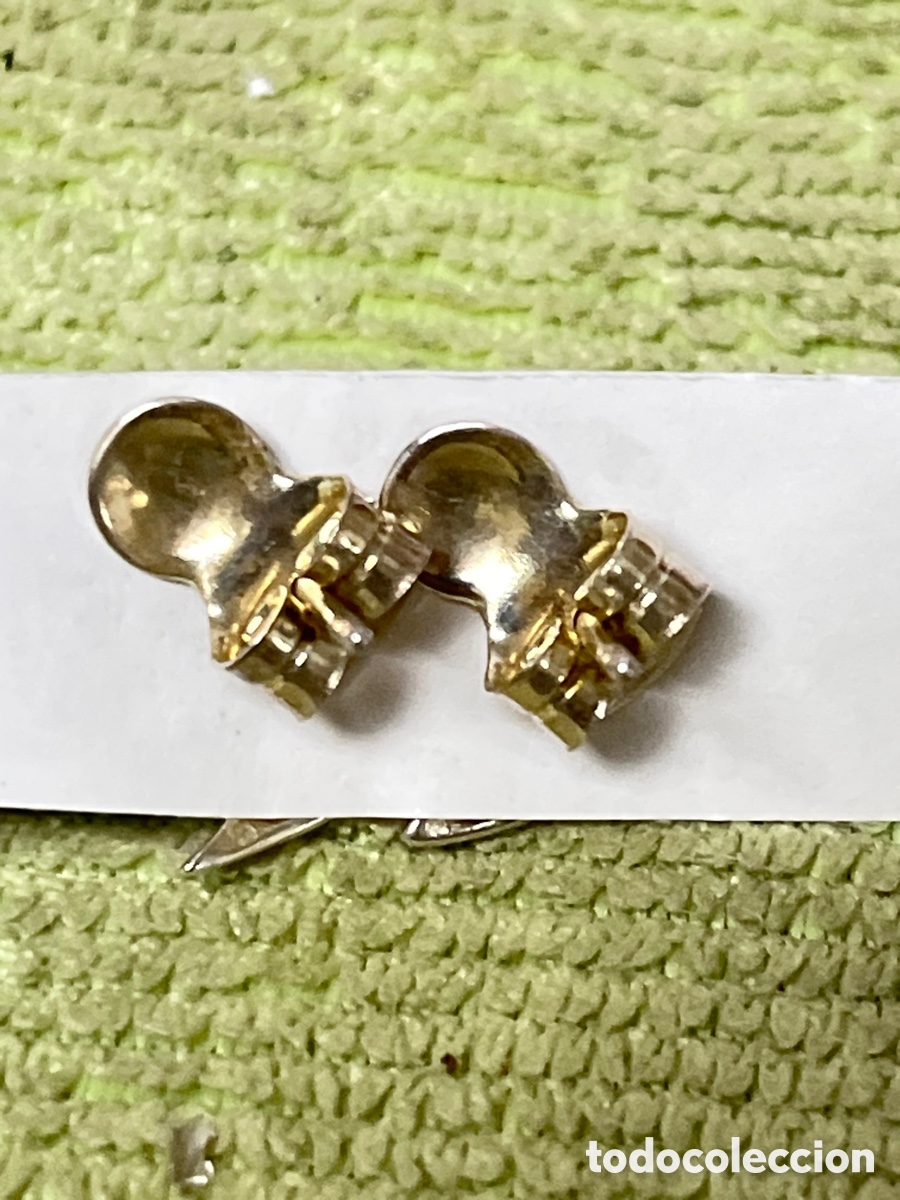 Joyeria: Pendientes en forma de luna de plata / P307 - Foto 2