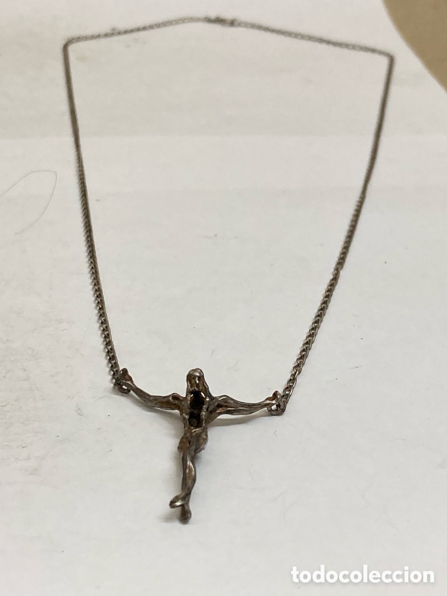 Joyeria: Collar de plata religiosa CC312 - Foto 1