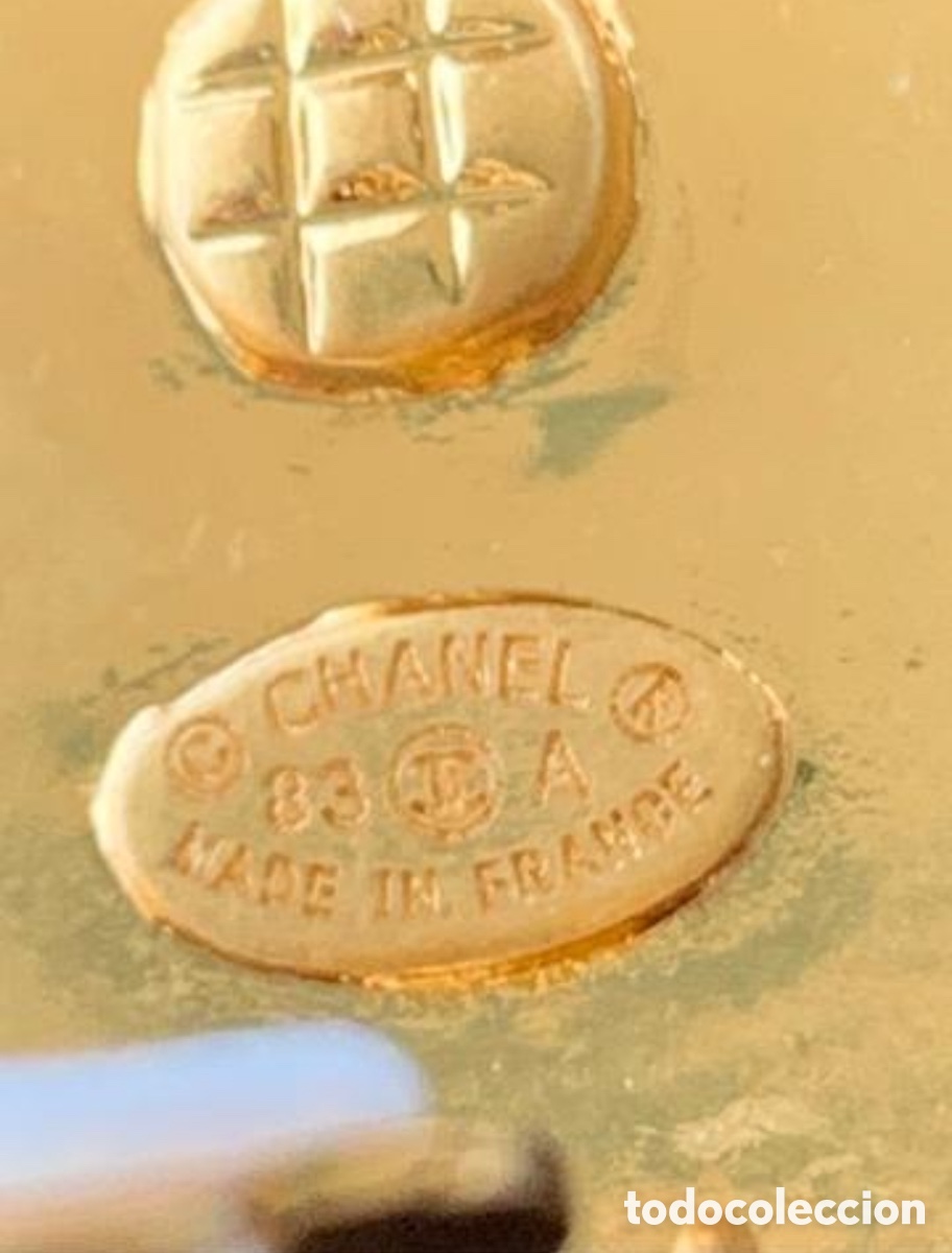 Joyeria: Pendientes Chanel 1983 dorados - Foto 3