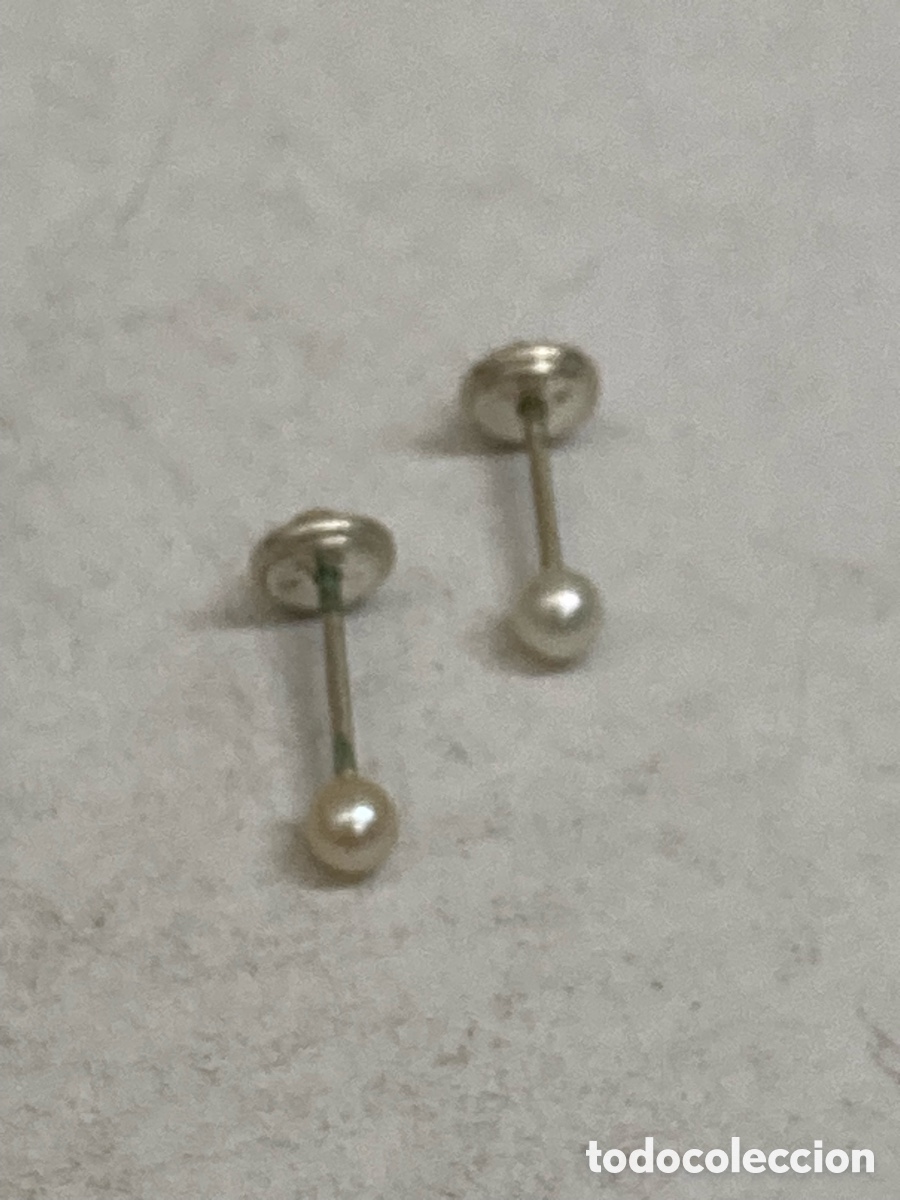 Joyeria: Pendientes de plata y perlas P314 - Foto 1