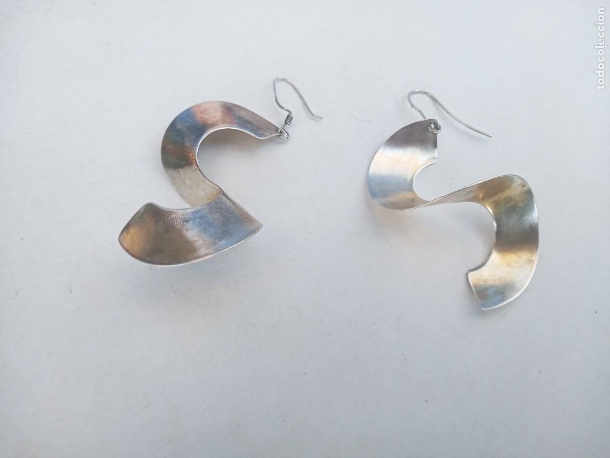 Joyeria: BONITOS PENDIENTES ANTIGUOS PLATA 925 - Foto 1