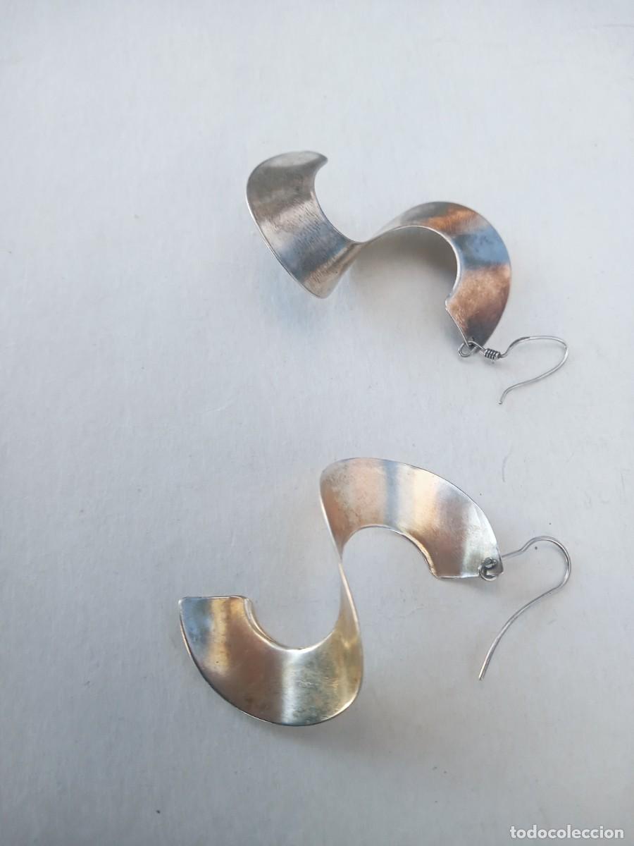 Joyeria: BONITOS PENDIENTES ANTIGUOS PLATA 925 - Foto 5