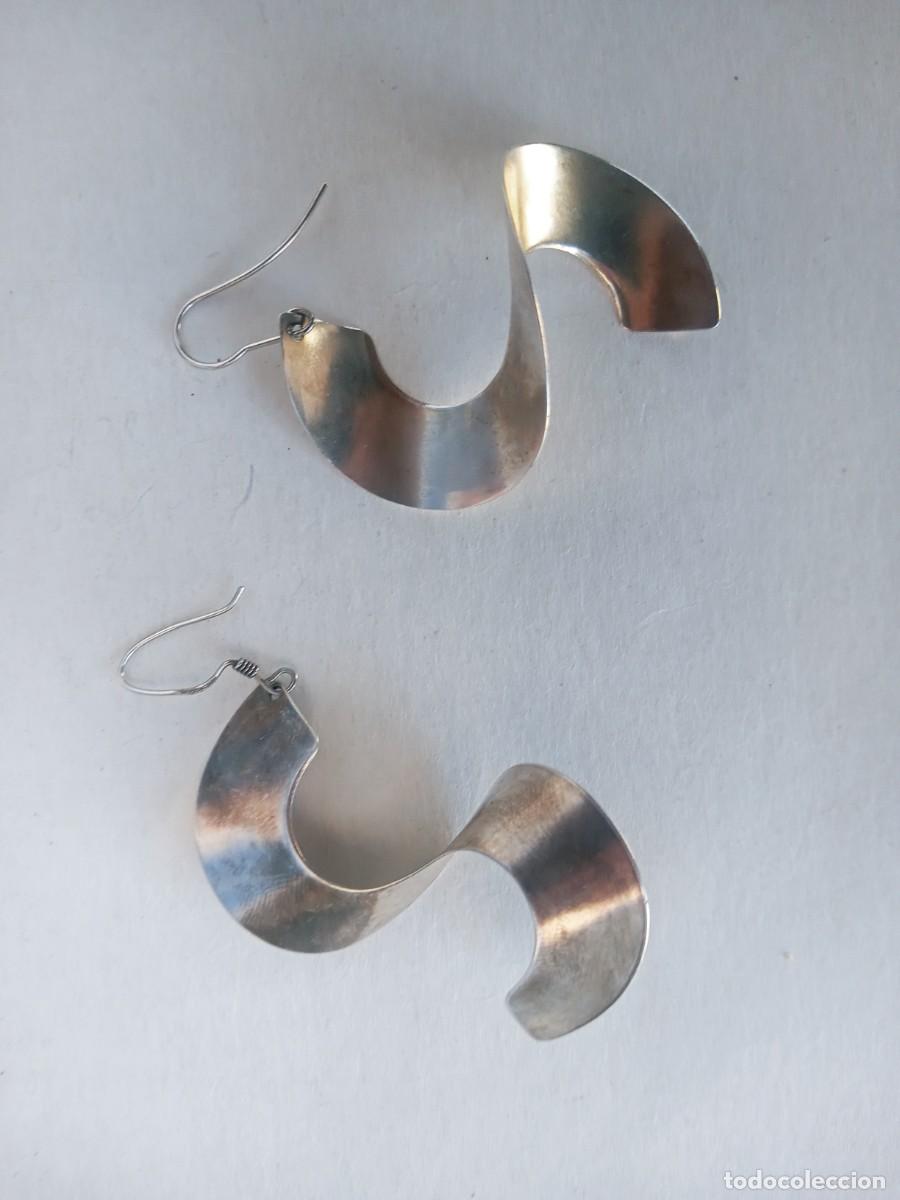 Joyeria: BONITOS PENDIENTES ANTIGUOS PLATA 925 - Foto 6