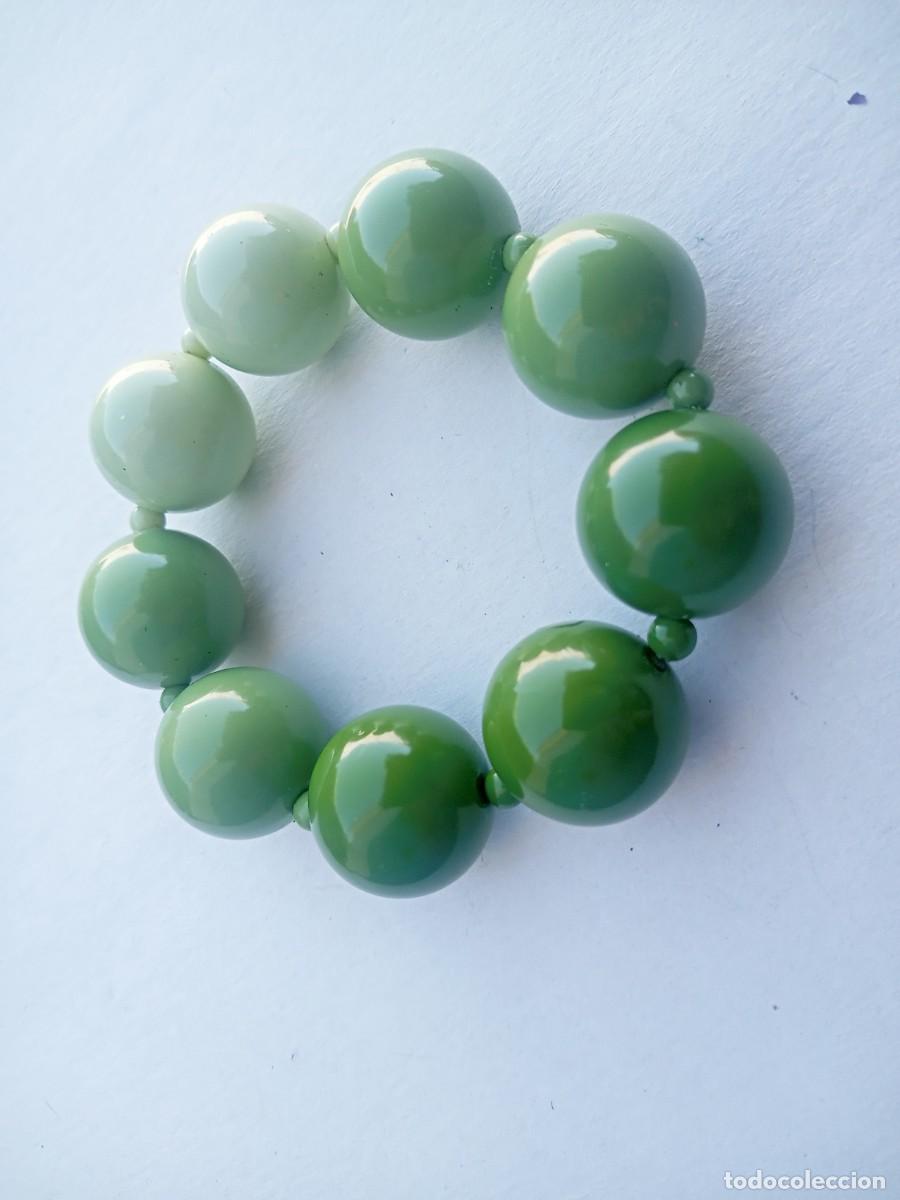 Joyeria: BONITA PULSERA ANTIGUA DE MADERA - Foto 2