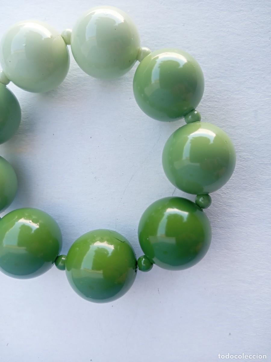 Joyeria: BONITA PULSERA ANTIGUA DE MADERA - Foto 3