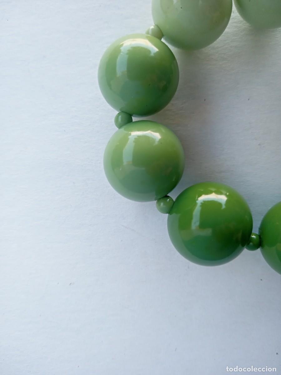 Joyeria: BONITA PULSERA ANTIGUA DE MADERA - Foto 4