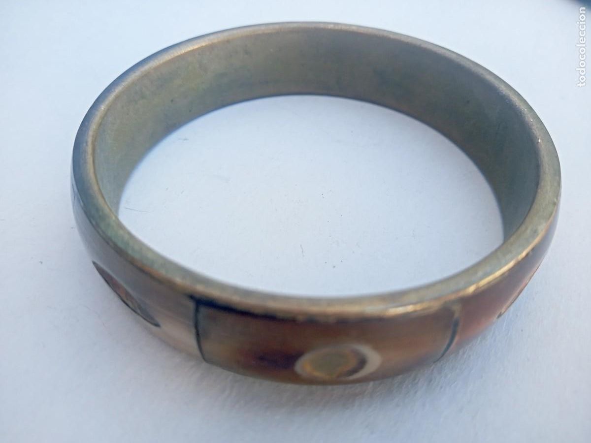 Joyeria: BONITA PULSERA ANTIGUA DE MADERA - Foto 1