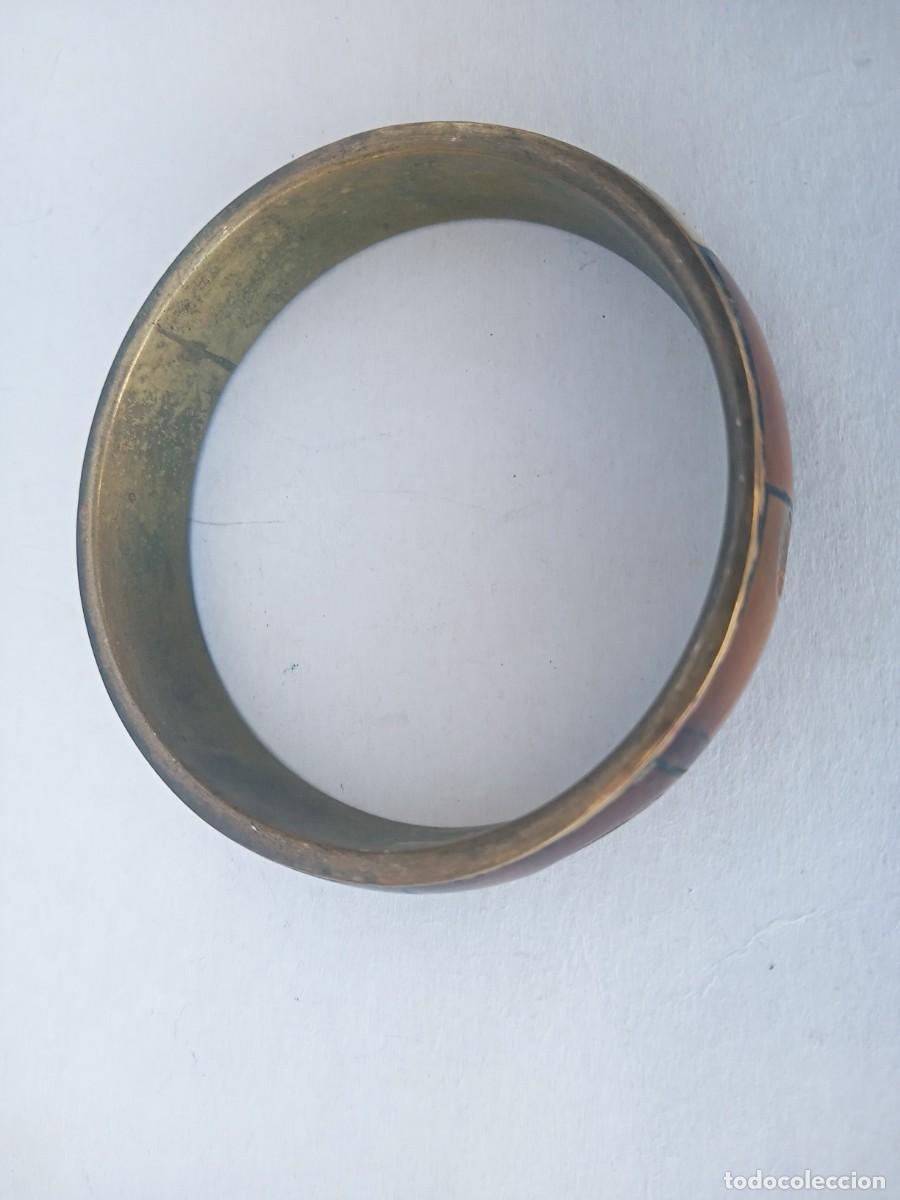 Joyeria: BONITA PULSERA ANTIGUA DE MADERA - Foto 5