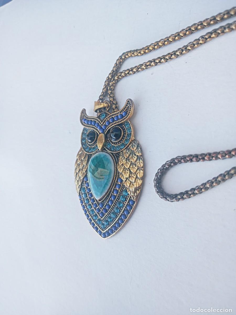 Joyeria: BONITO COLLAR ANTIGUO BUHO - Foto 3