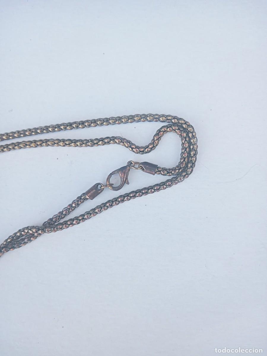 Joyeria: BONITO COLLAR ANTIGUO BUHO - Foto 8