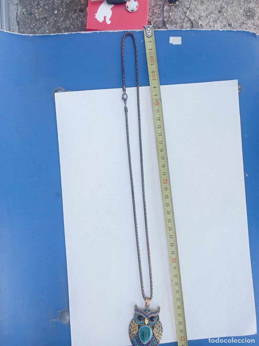 Joyeria: BONITO COLLAR ANTIGUO BUHO - Foto 9