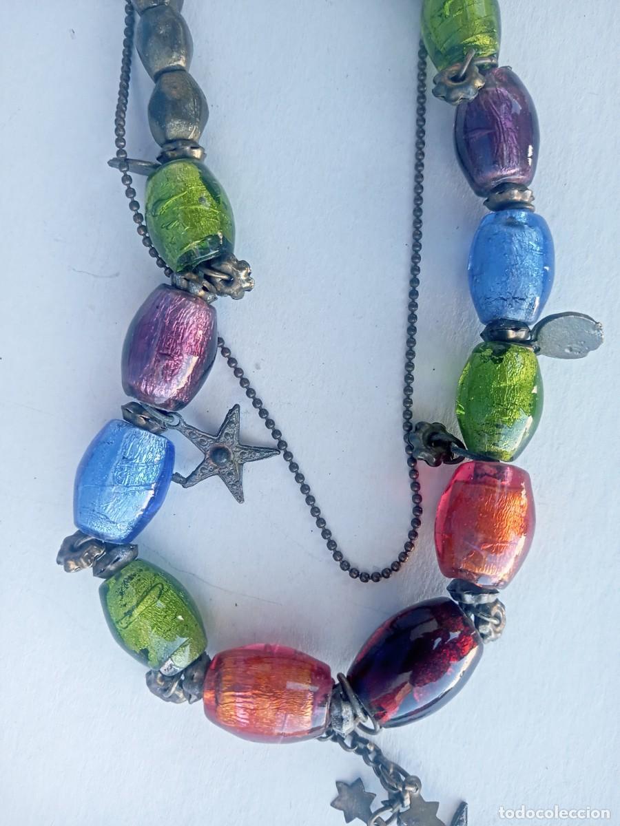 Joyeria: BONITO COLLAR ANTIGUO PIEDRAS - Foto 2