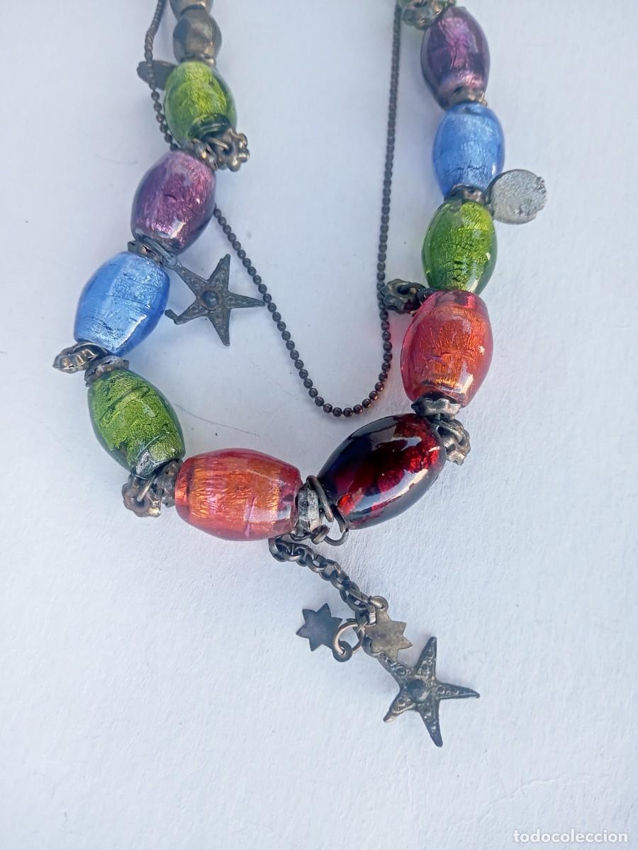 Joyeria: BONITO COLLAR ANTIGUO PIEDRAS - Foto 5
