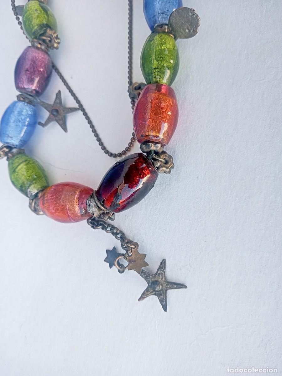 Joyeria: BONITO COLLAR ANTIGUO PIEDRAS - Foto 7