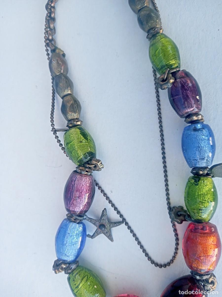 Joyeria: BONITO COLLAR ANTIGUO PIEDRAS - Foto 9