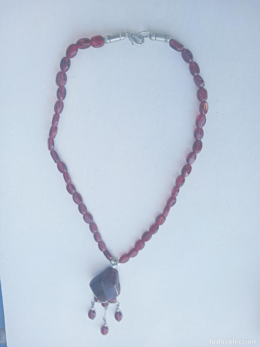 Joyeria: BONITO COLLAR ANTIGUO PIEDRAS - Foto 7