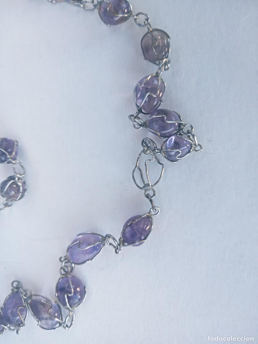 Joyeria: BONITO COLLAR ANTIGUO PIEDRAS - Foto 2