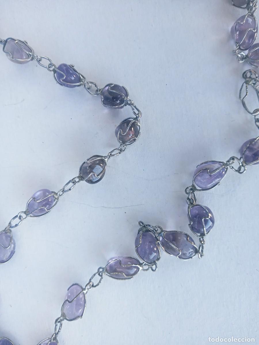 Joyeria: BONITO COLLAR ANTIGUO PIEDRAS - Foto 7