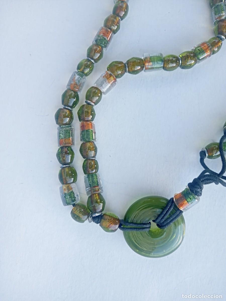 Joyeria: BONITO COLLAR ANTIGUO PIEDRAS - Foto 2