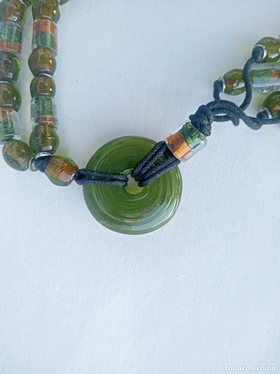 Joyeria: BONITO COLLAR ANTIGUO PIEDRAS - Foto 3