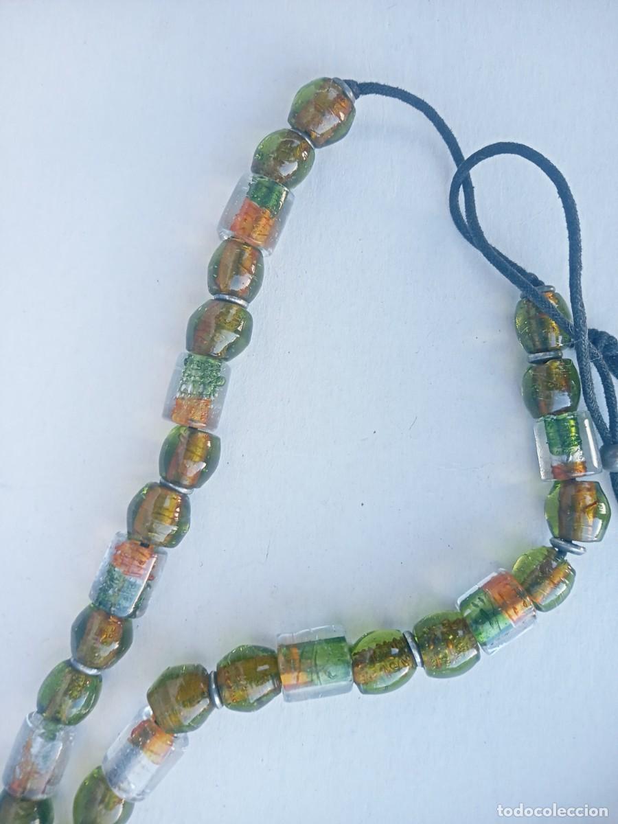Joyeria: BONITO COLLAR ANTIGUO PIEDRAS - Foto 4