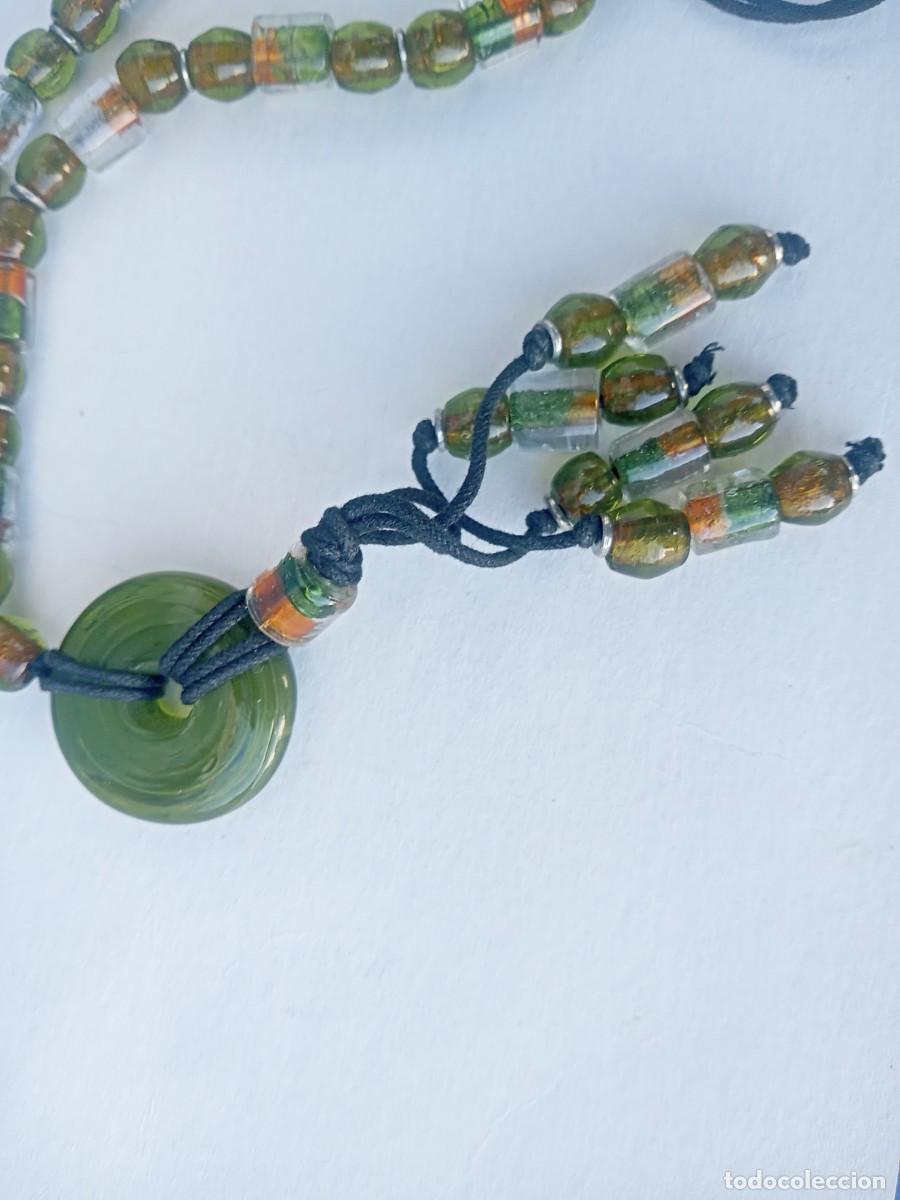 Joyeria: BONITO COLLAR ANTIGUO PIEDRAS - Foto 6