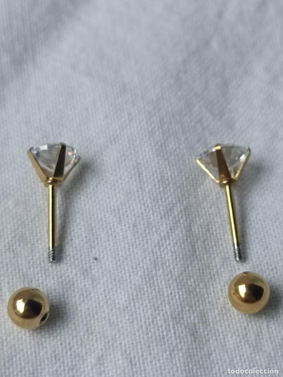 Joyeria: Pendientes con circonita central (joyer&iacute;a) - Foto 6
