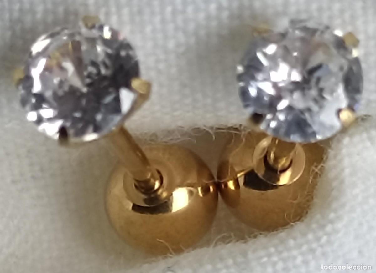 Joyeria: Juego pendientes con circonita (joyer&iacute;a) - Foto 1