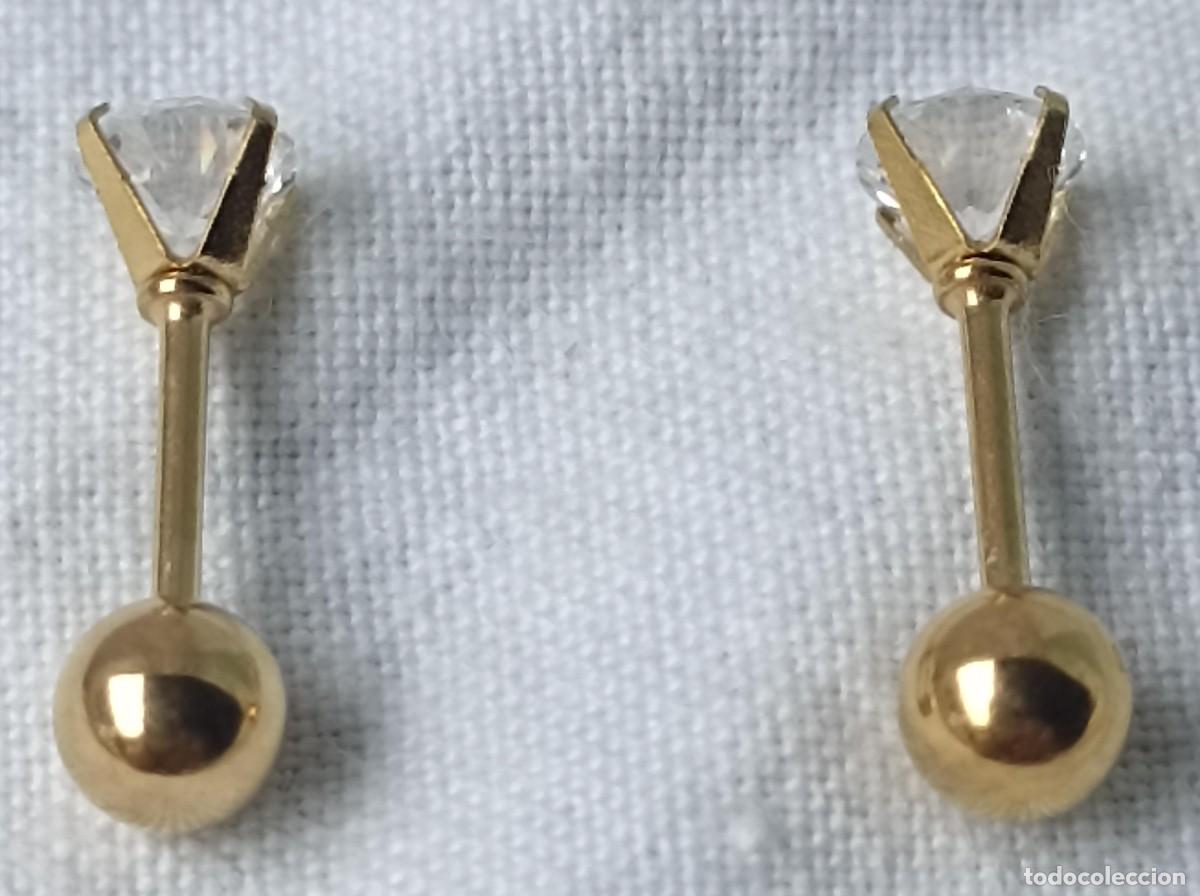 Joyeria: Juego pendientes con circonita (joyer&iacute;a) - Foto 3