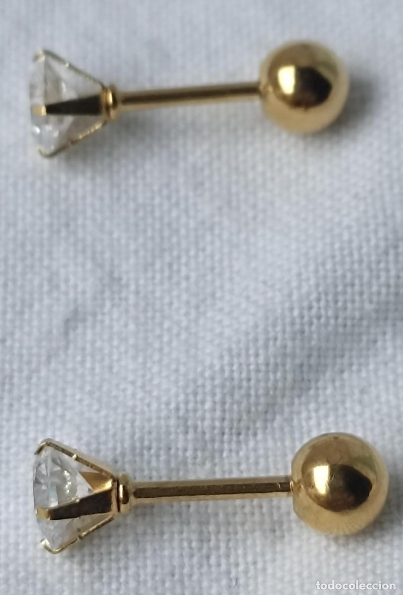 Joyeria: Juego pendientes con circonita (joyer&iacute;a) - Foto 4