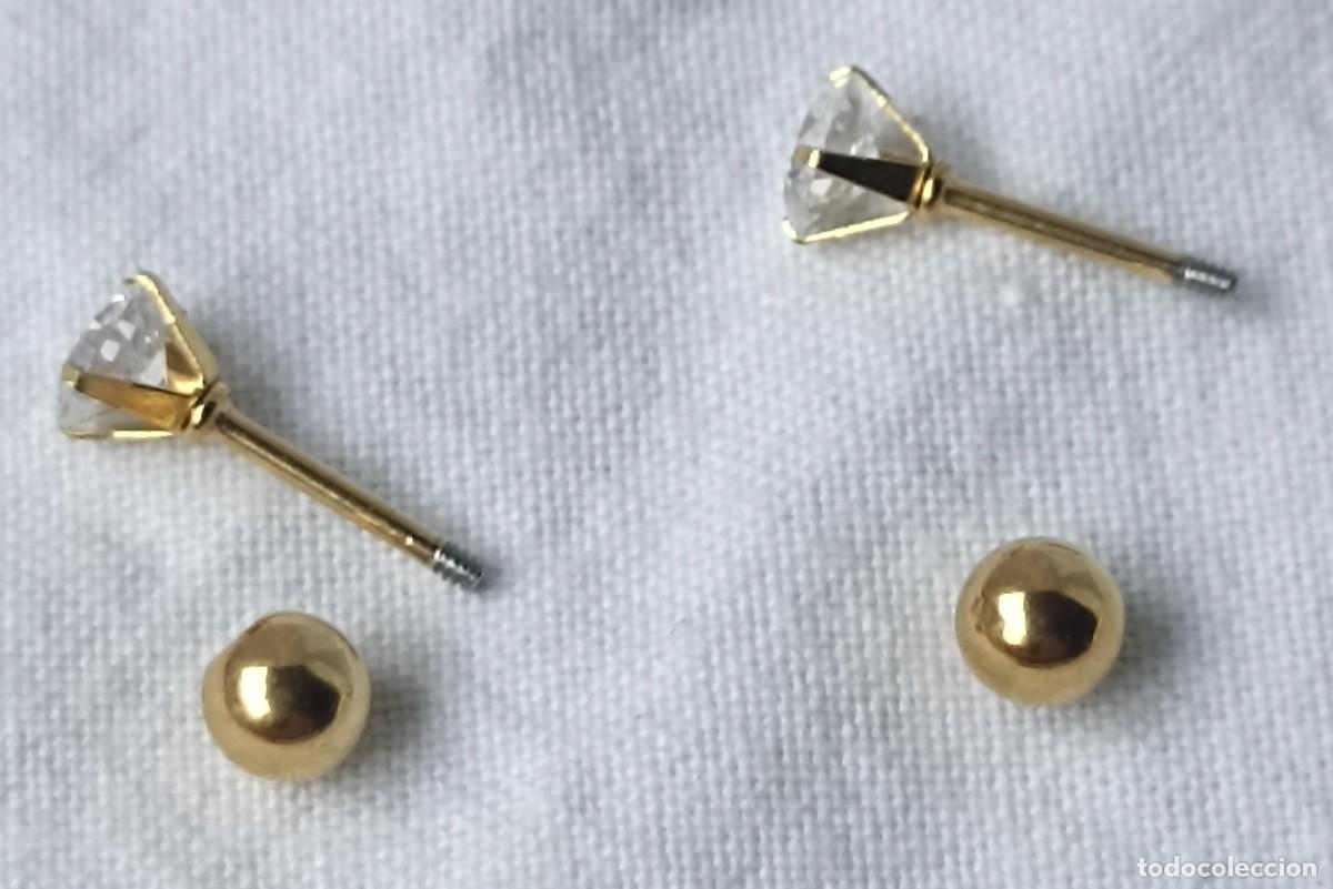 Joyeria: Juego pendientes con circonita (joyer&iacute;a) - Foto 6