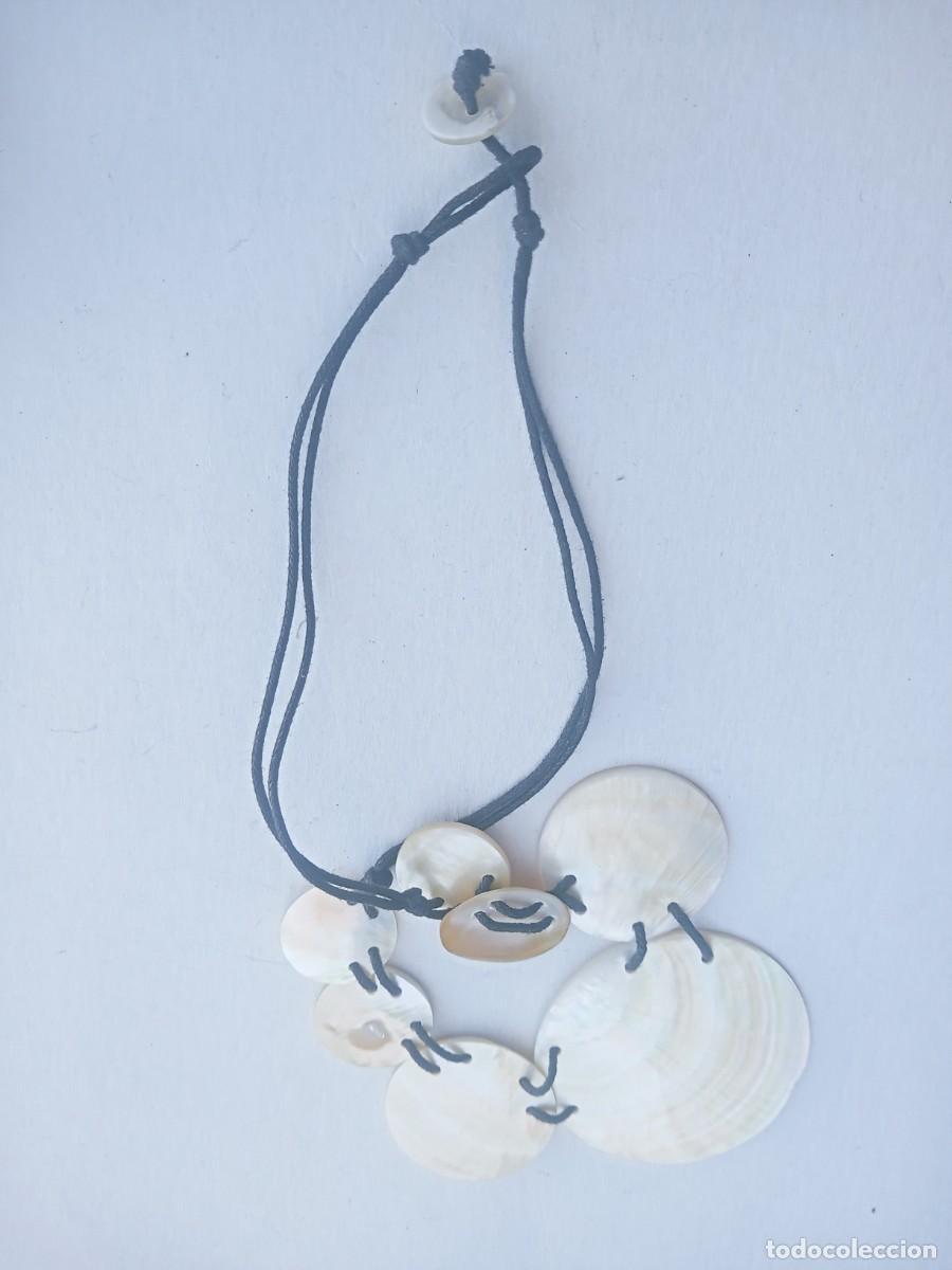 Joyeria: BONITO COLLAR ANTIGUO de nacar - Foto 7