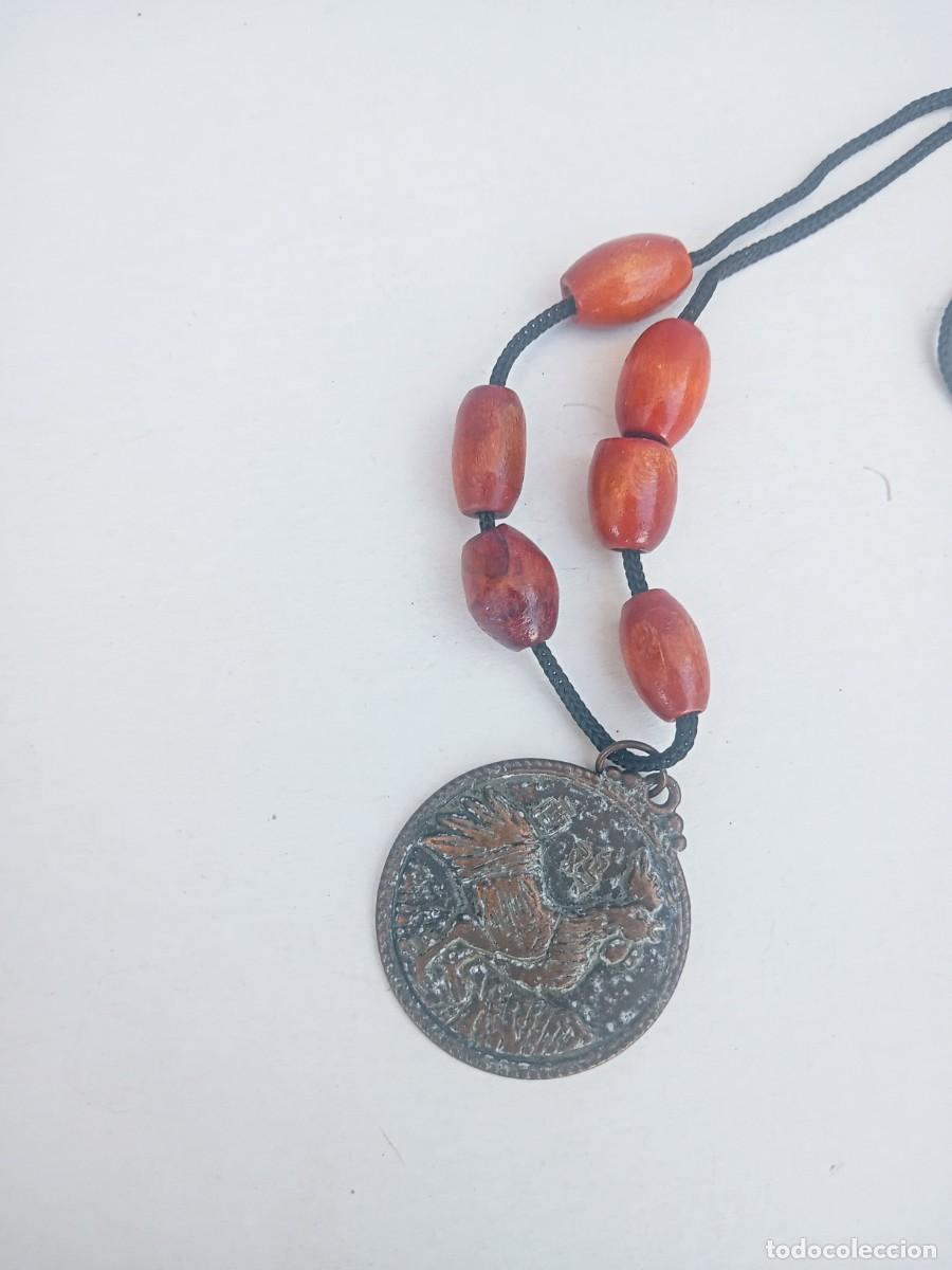 Joyeria: BONITO COLLAR ANTIGUO. COLGANTE - Foto 4