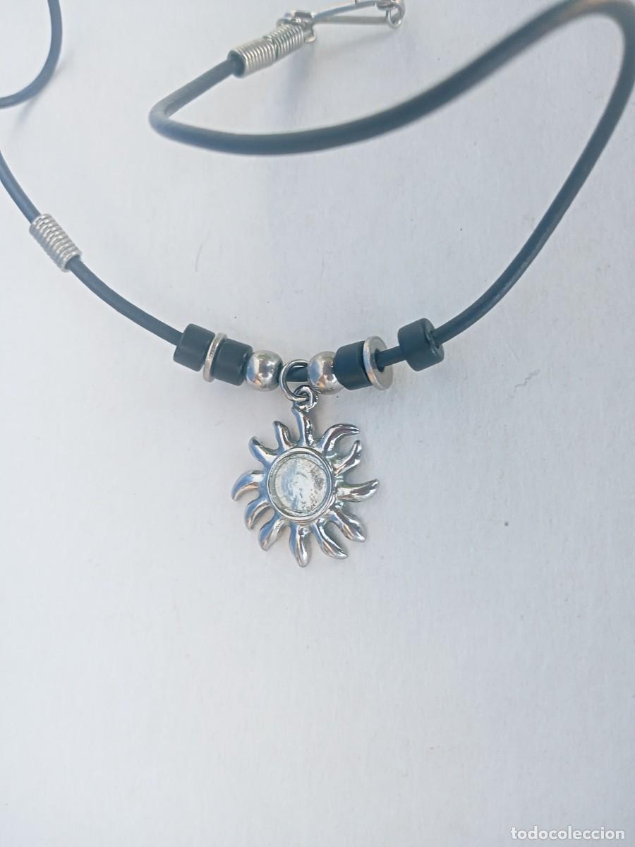 Joyeria: BONITO COLLAR ANTIGUO. COLGANTE - Foto 2