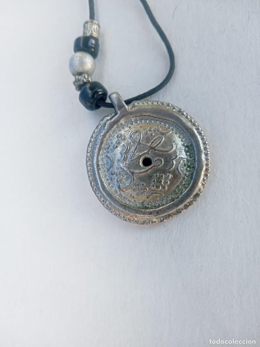 Joyeria: BONITO COLLAR ANTIGUO. COLGANTE - Foto 4