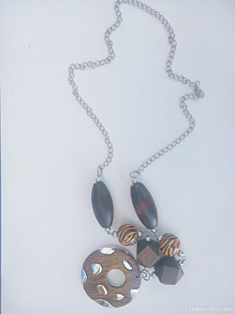 Joyeria: BONITO COLLAR ANTIGUO. COLGANTE - Foto 2