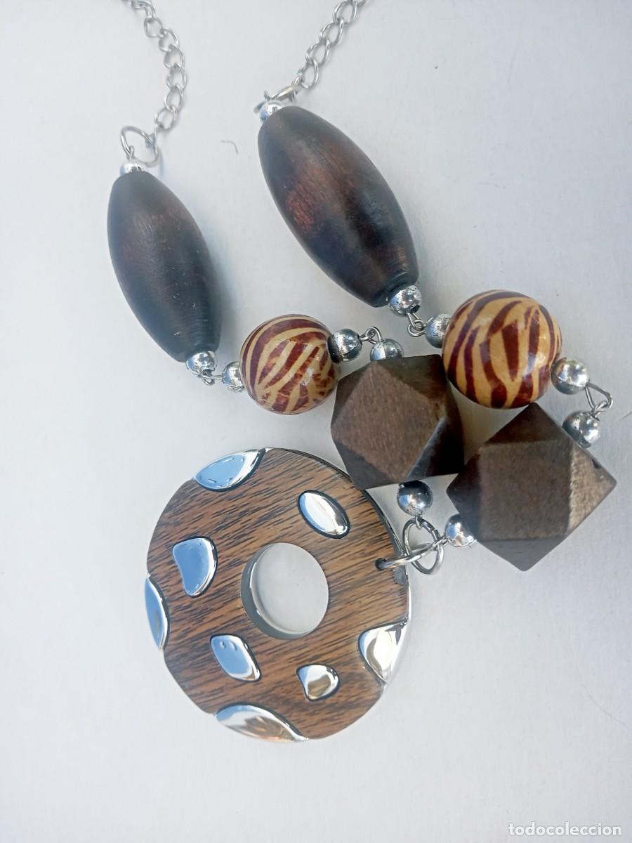 Joyeria: BONITO COLLAR ANTIGUO. COLGANTE - Foto 3